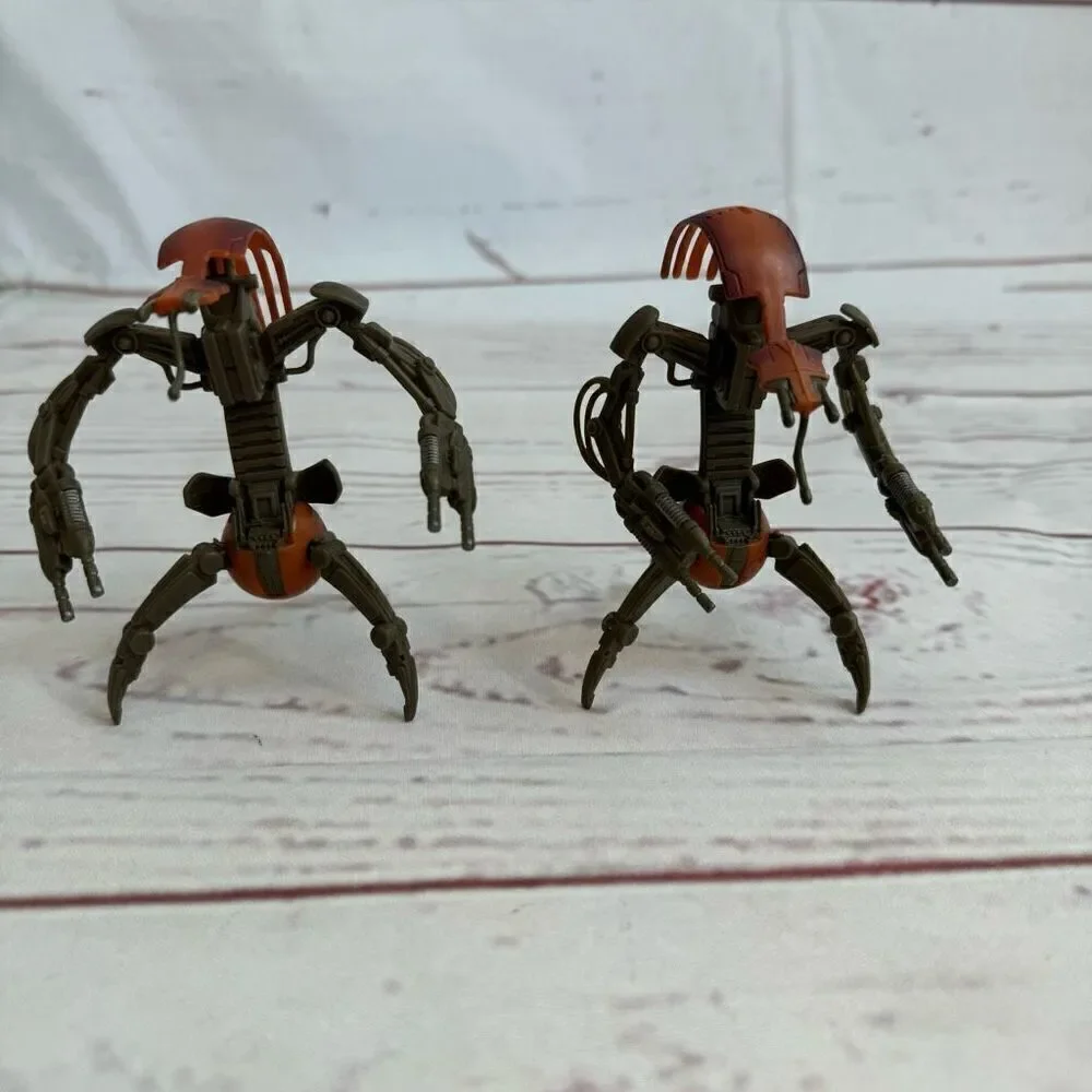 Star Wars Episode Ii Attack of the Clones Destroyer Droid Hasbro 2003 2 piece se